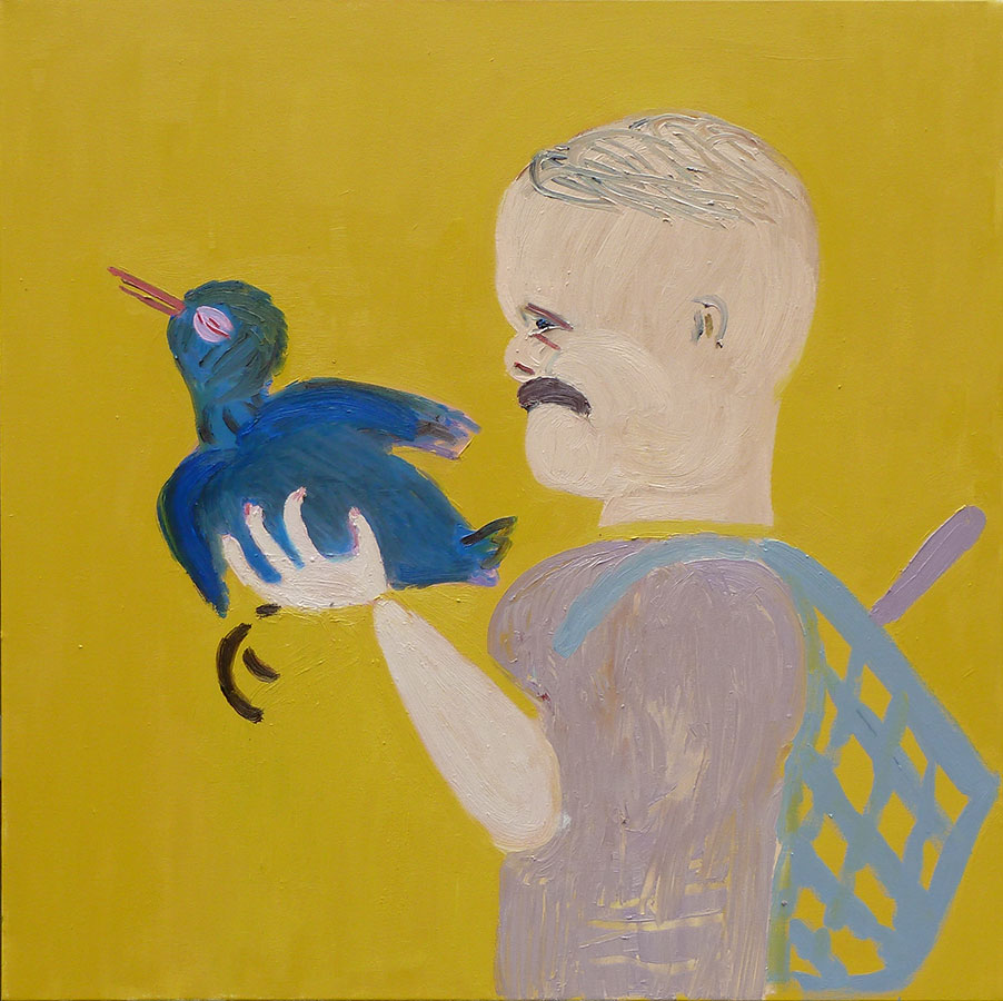 Birdcatcher – painting by Georgia Hayes