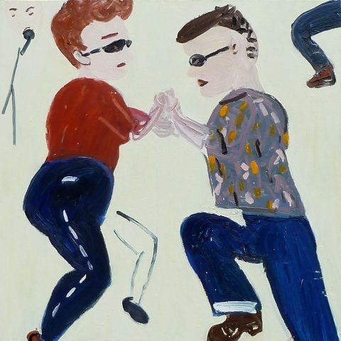 Dancing to Cajun – painting by Georgia Hayes