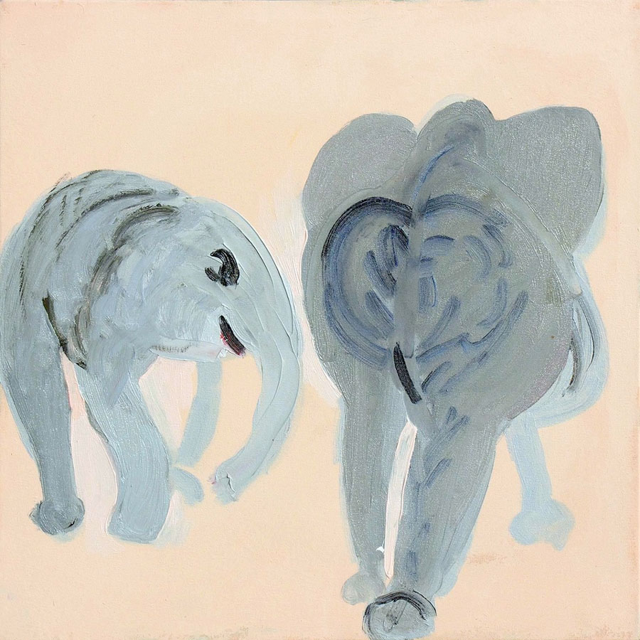 Elephant Backview by Georgia Hayes