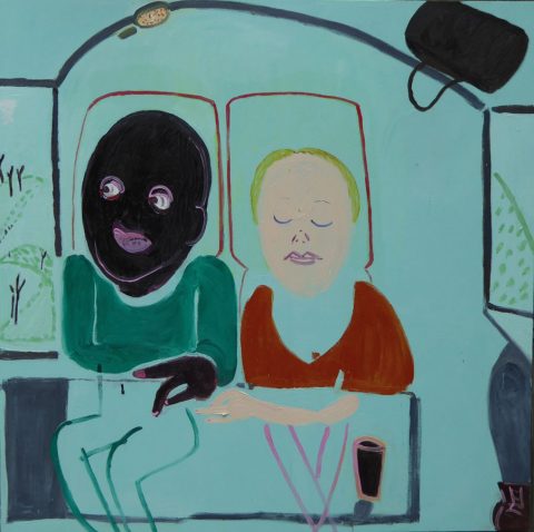Travelling Together – painting by Georgia Hayes