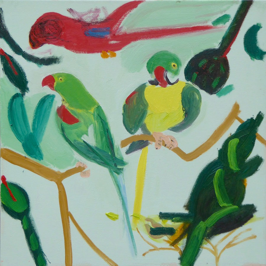 Jungle Parrots by Georgia Hayes